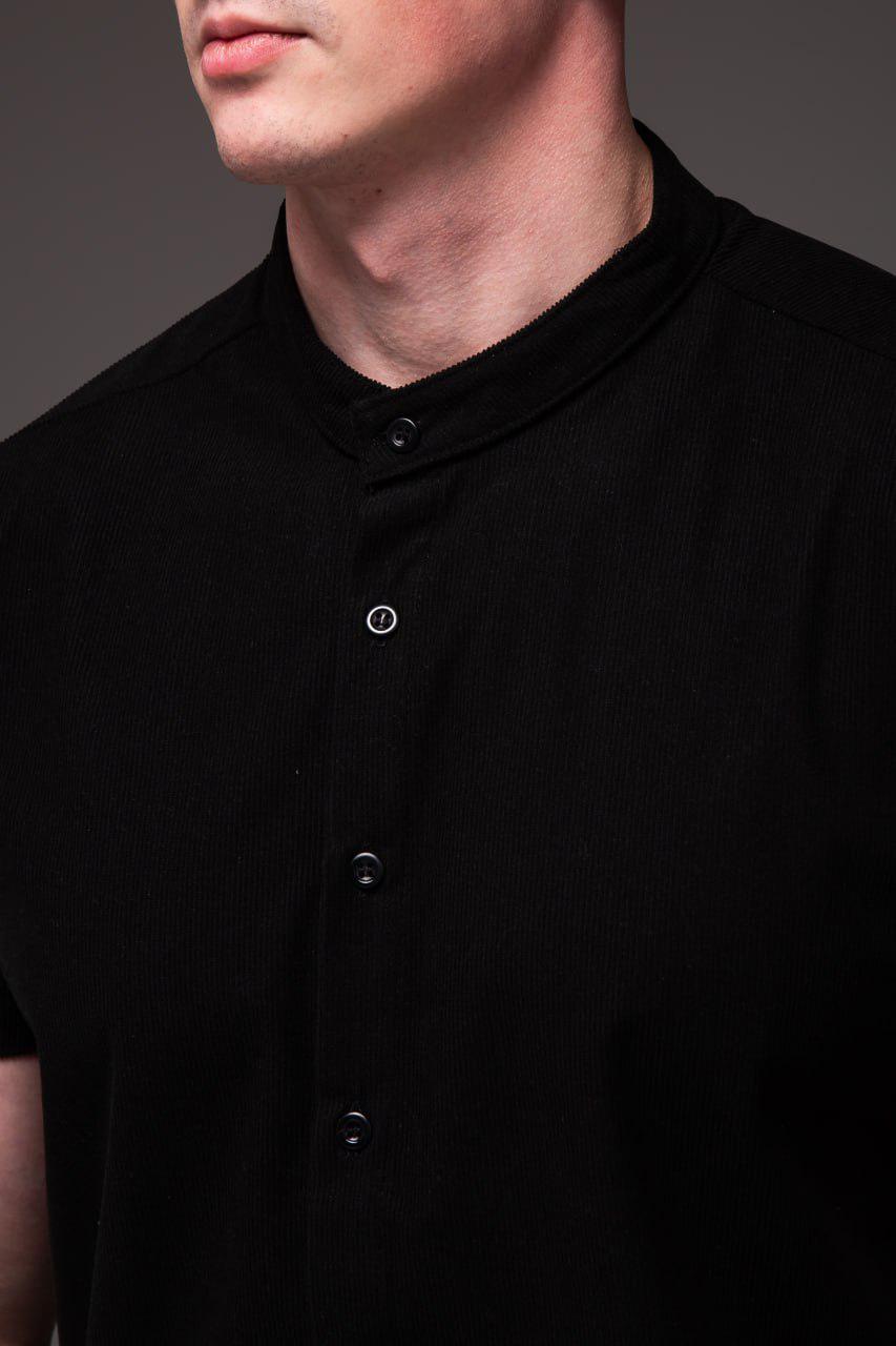 Костюм мужской вельветовый летний S Черный (2377) - фото 5