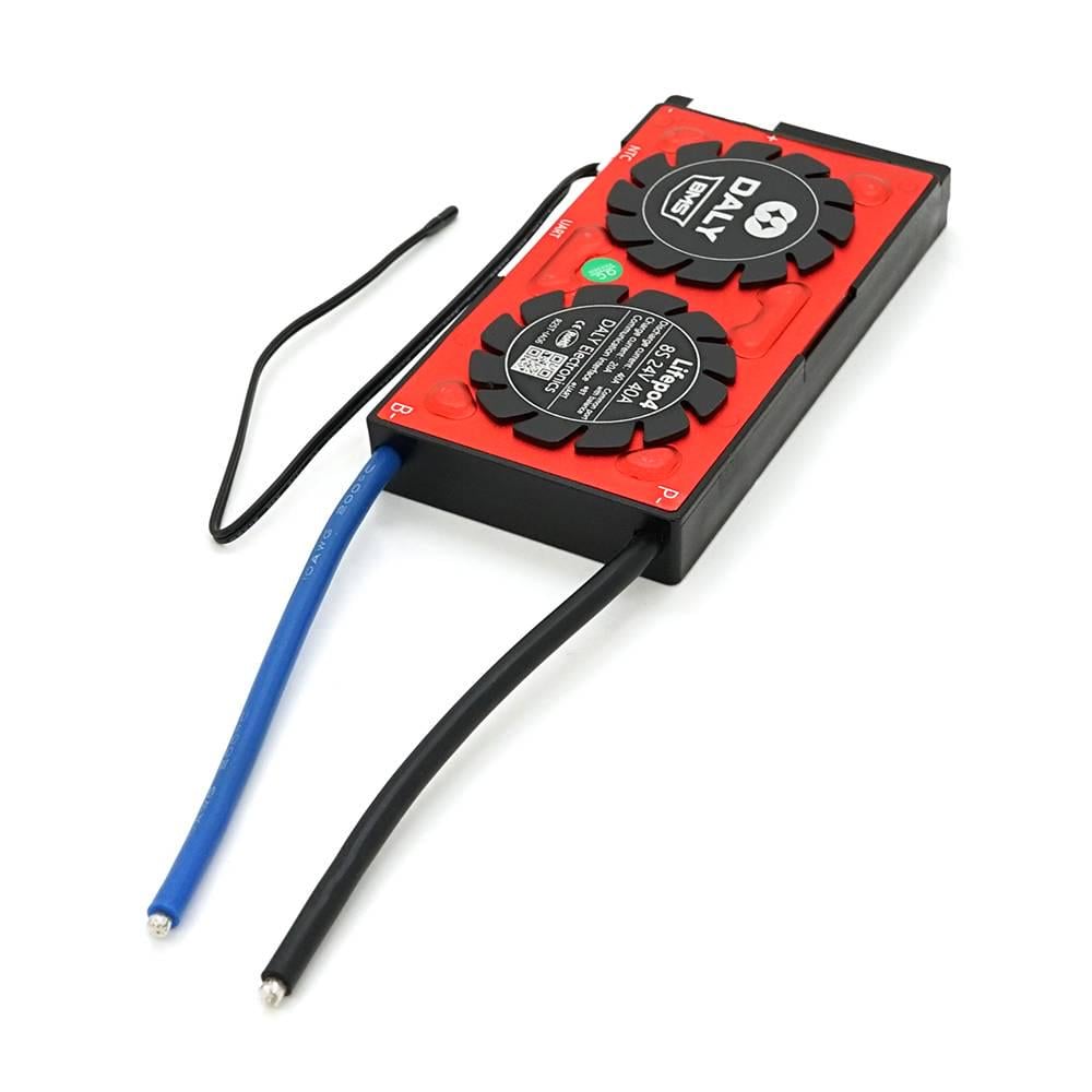 Плата BMS smart DaLy LiFePO4 24V 8S 20/40Aз Bluetooth (28823)