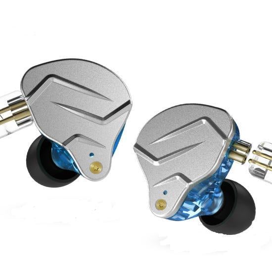 Наушники проводные Knowledge Zenith ZSN Pro No Mic двудрайверные гибридные Blue (17960348) Наушники проводные Knowledge Zenith ZSN Pro No Mic двудрайверные гибридные Blue (17960348)
