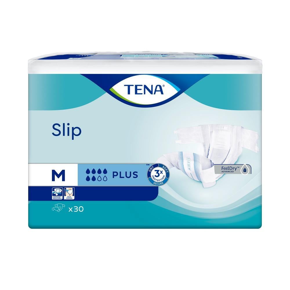 Подгузники трусики для взрослых Tena Slip Plus Medium 30 штук 70-120 см (0002) - фото 4 Подгузники трусики для взрослых Tena Slip Plus Medium 30 штук 70-120 см (0002) - фото 4