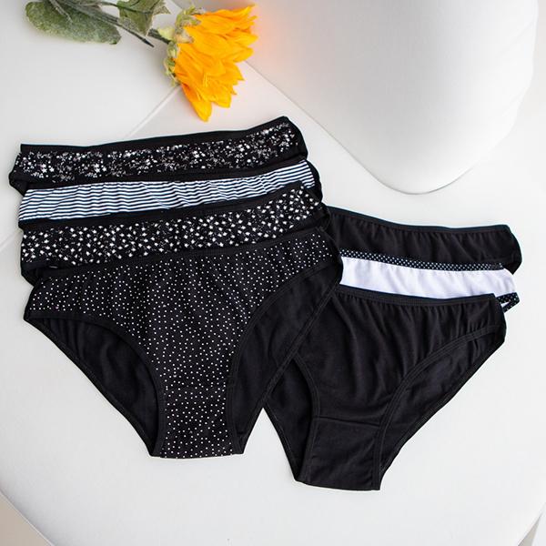 Жіночі трусики Nicoletta сліпи L 7 шт. Різнокольоровий (6790)