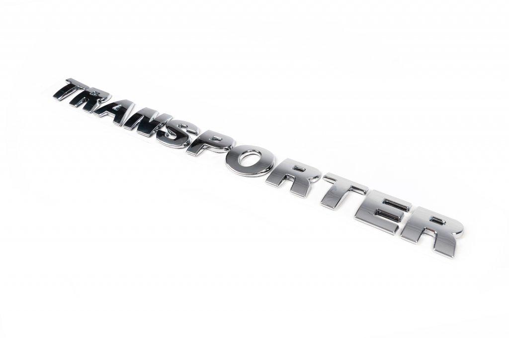 Надпись Transporter 7H0 853 687 739 Davs Auto для Volkswagen T5 Transporter 2003-2010 гг. abs-пластик Хром
