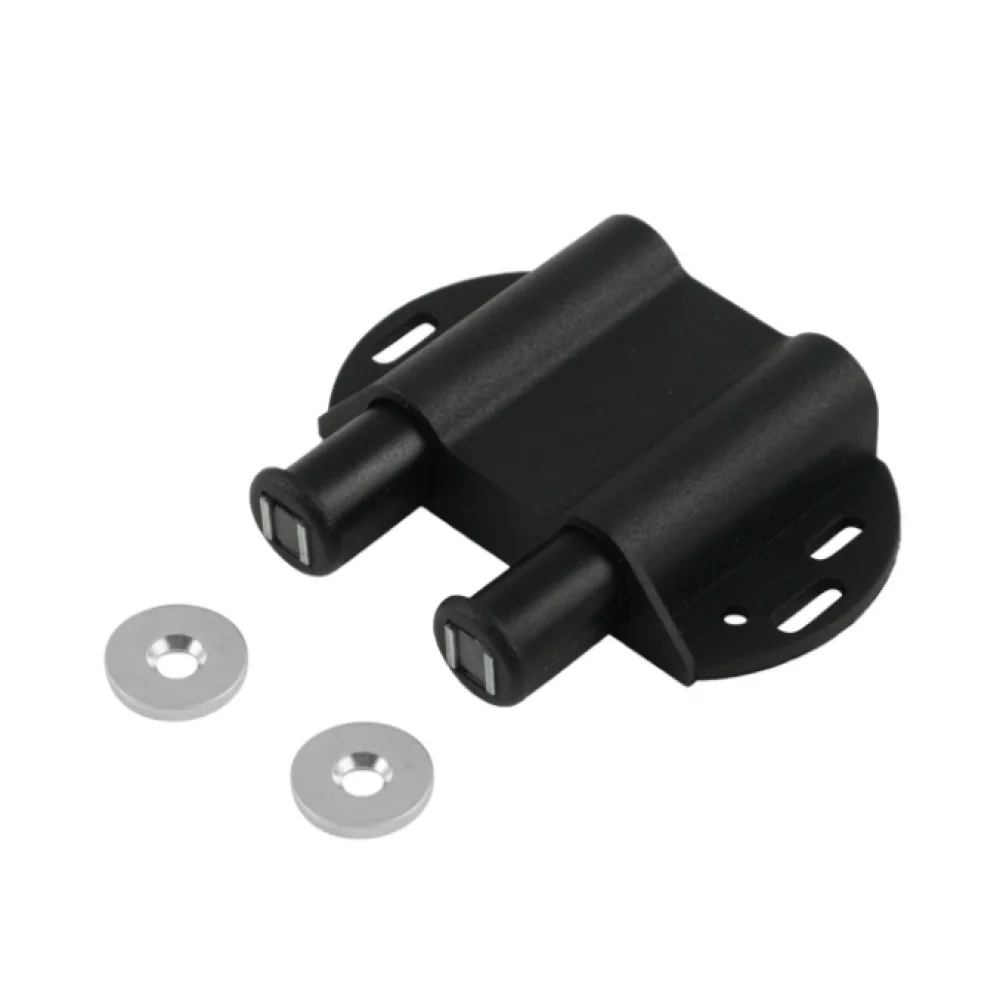 Відстріл накладний меблевий Sigma Premium подвійний на магніті Чорний (AF1044)