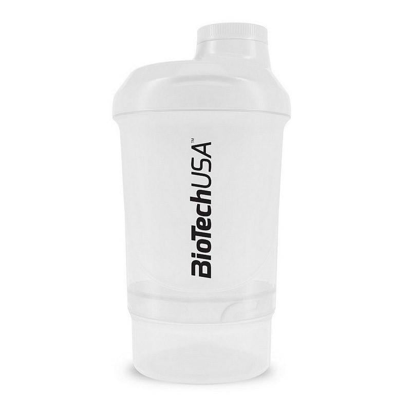 Шейкер BioTeсh Wave+Nano Shaker с 1 контейнером 300 мл Белый (BTH-00115-1)