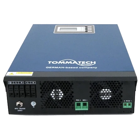 Інвертор TommaTech TT-NEW5K/MPPT гібридний однофазний 48V 5000W 60А MPPT 60-115В (23463213) - фото 2