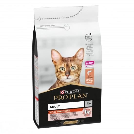 Корм сухий Purina Pro Plan Cat Vital Functions Salmon із лососем для дорослих котів 1,5 кг (508193)