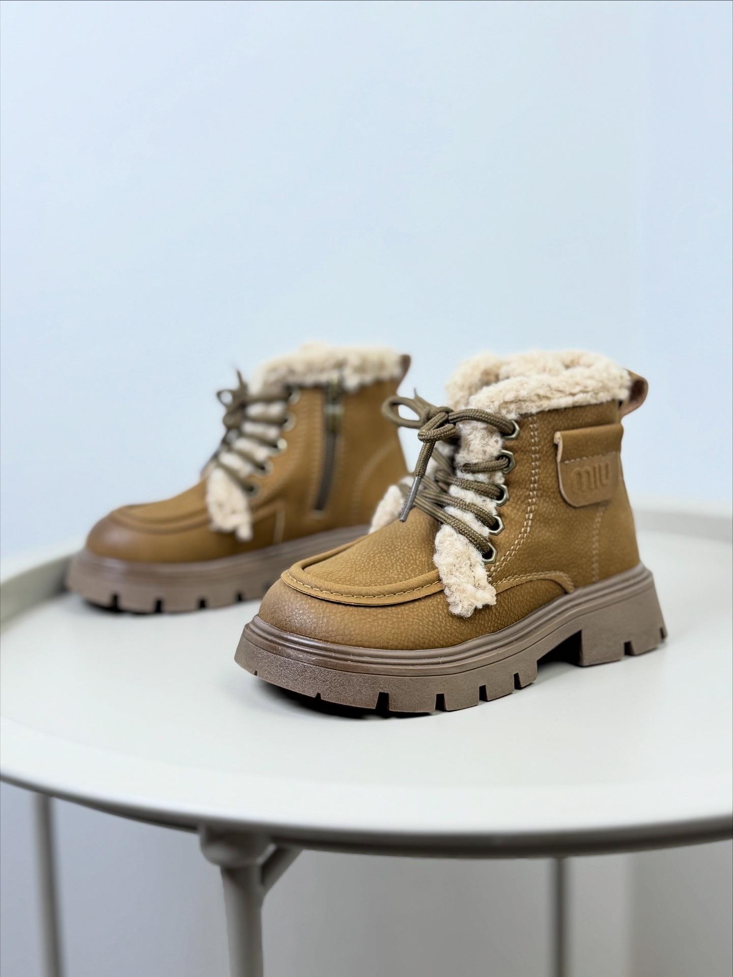 Черевики дитячі зимові 1666 р. 26 Бежевий (30584204) - фото 5 Черевики дитячі зимові 1666 р. 26 Бежевий (30584204) - фото 5