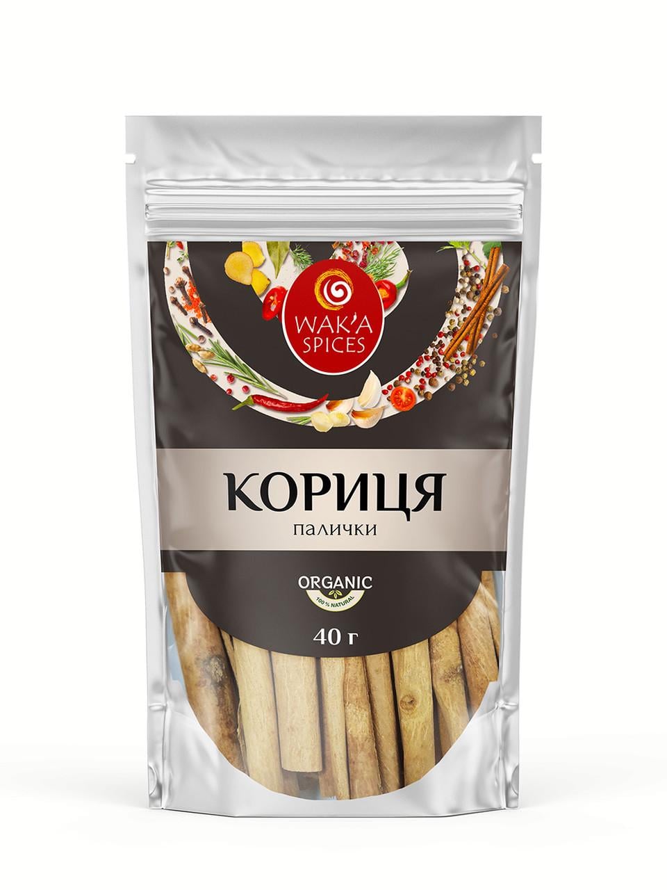 Корица WAK`A Палочки целые 40 г (2250575916)