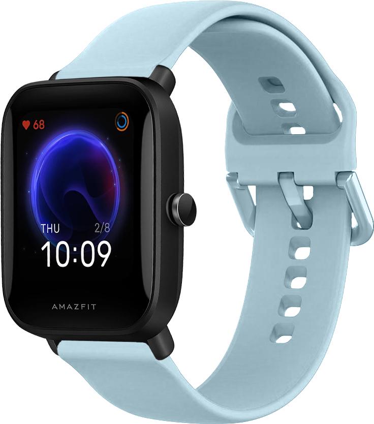 Ремешок Style для Amazfit Bip U Sky Blue (29502) - фото 1 Ремешок Style для Amazfit Bip U Sky Blue (29502) - фото 1
