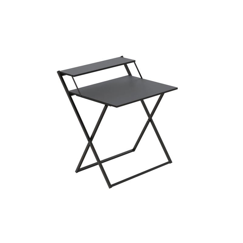 Стіл трансформер Ferrum-decor Kompakt 2 метал/ДСП 16 мм Чорний/Сосна Кембра (FRD-104692) - фото 1