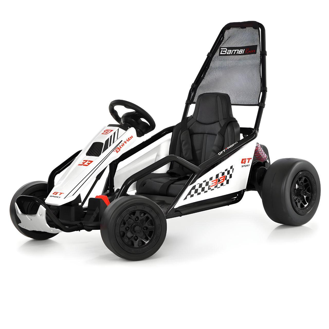 Електрокарт дитячий Bambi kart M6374EL-1 Білий (M6374EL-1)