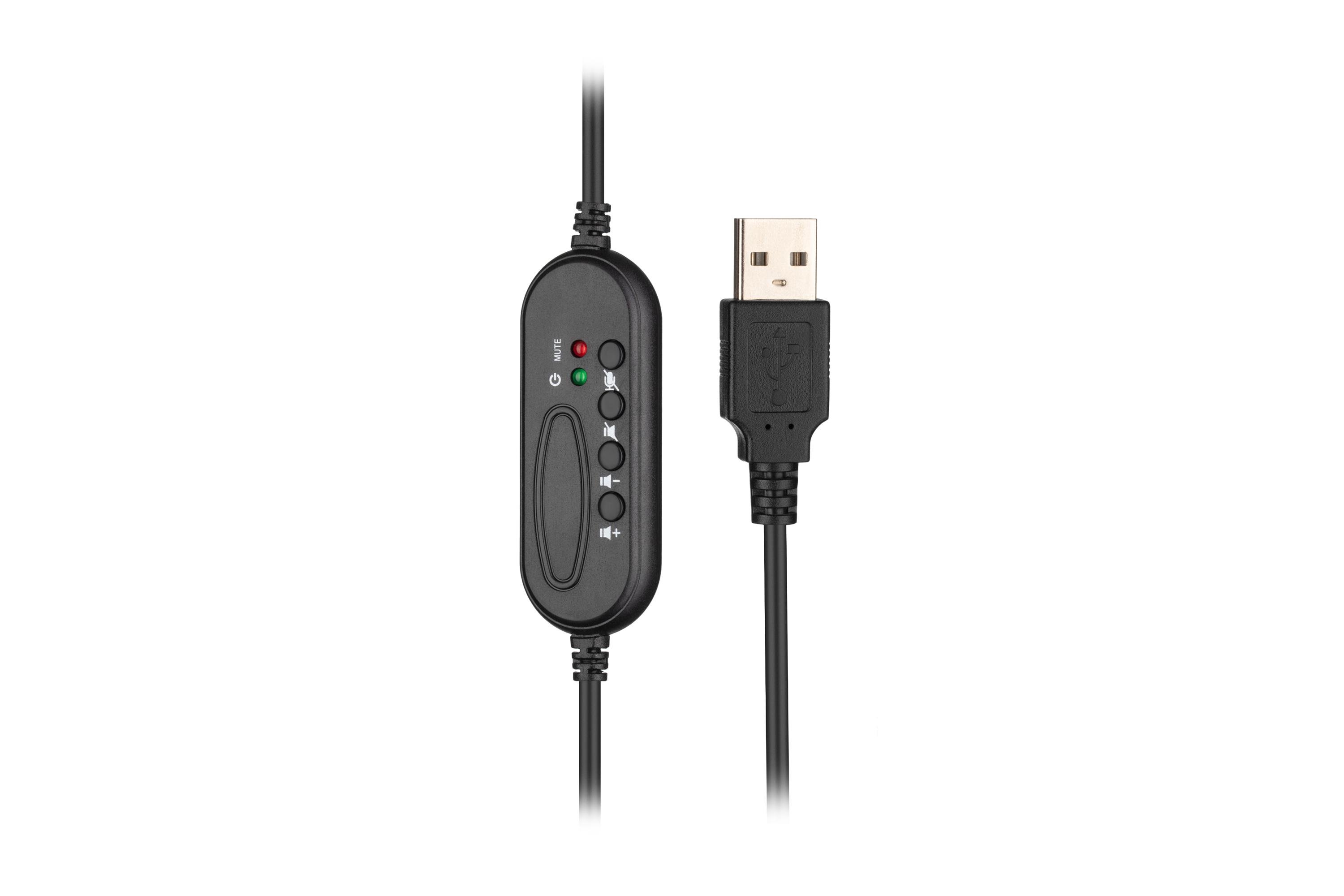 Гарнитура стерео 2E On-ear CH11 USB с микрофоном 2 м Черный (2E-CH11SU) - фото 6 Гарнитура стерео 2E On-ear CH11 USB с микрофоном 2 м Черный (2E-CH11SU) - фото 6