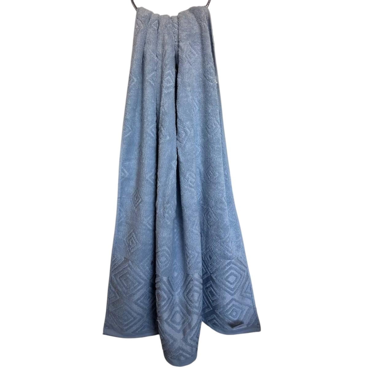 Полотенце для лица Koloco Ромбы махра 50х100 см (41192)