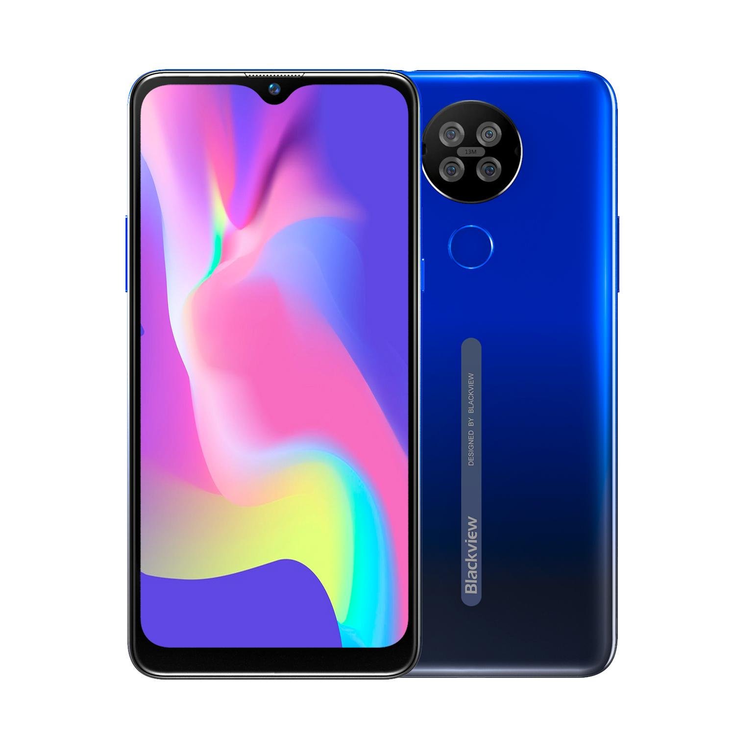 Смартфон Blackview A80s 4/64 Gb Blue - фото 1