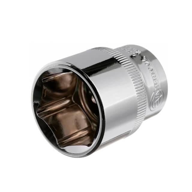 Головка шестигранна Intertool ET-0025 Cr-V 1/2" 25x38 мм (9420555)