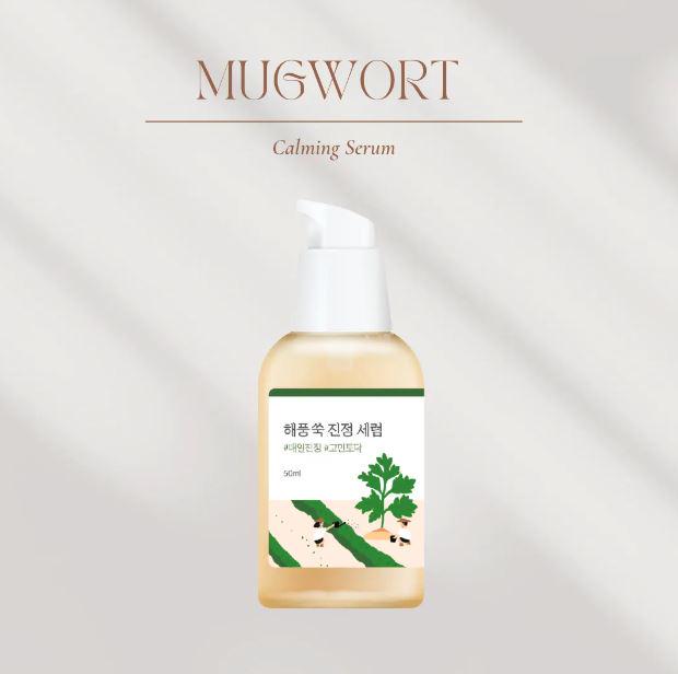 Сыворотка для лица успокаивающая Round Lab MUGWORT Calming Serum с морской полынью 50 мл - фото 4