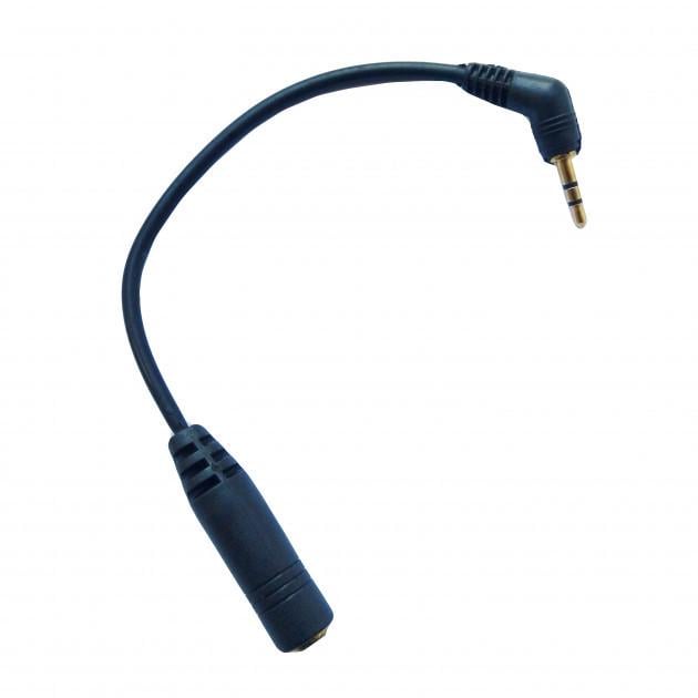 Кабель Alitek Stereo 2,5 мм jack M 3 pin на 3,5 мм jack F 3 pin (1176815095)