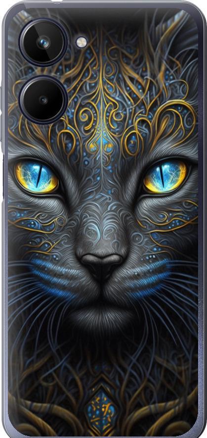 Чехол на Realme 10 Кошка (5548u-2946-42517)