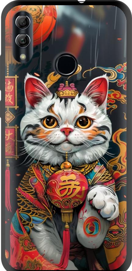 Чехол на Huawei Honor 10 Lite China Cat v2 (6135b-1618-42517)