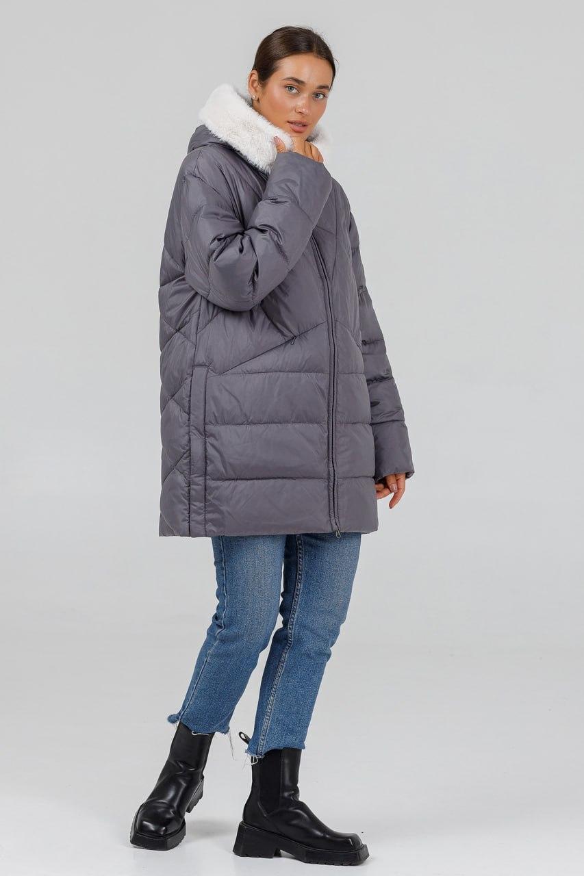 Куртка зимняя Автоледи р. 52 Графитовый (516s\52) Куртка зимняя Автоледи р. 52 Графитовый (516s\52)