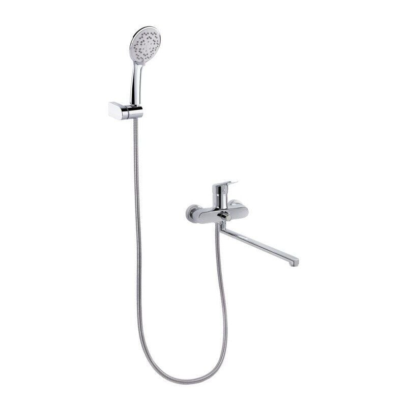 Смеситель для ванны Q-tap Jody QTJODCRM005 однорычажный Хром (76018)