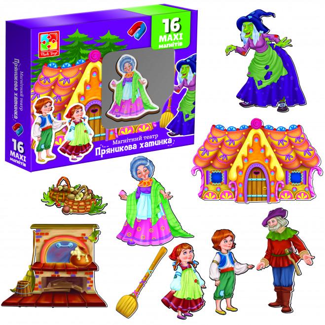 Настільна гра Vladi Toys Магнітний театр. Пряникова хатинка VT3206-54 (MTT-158083)