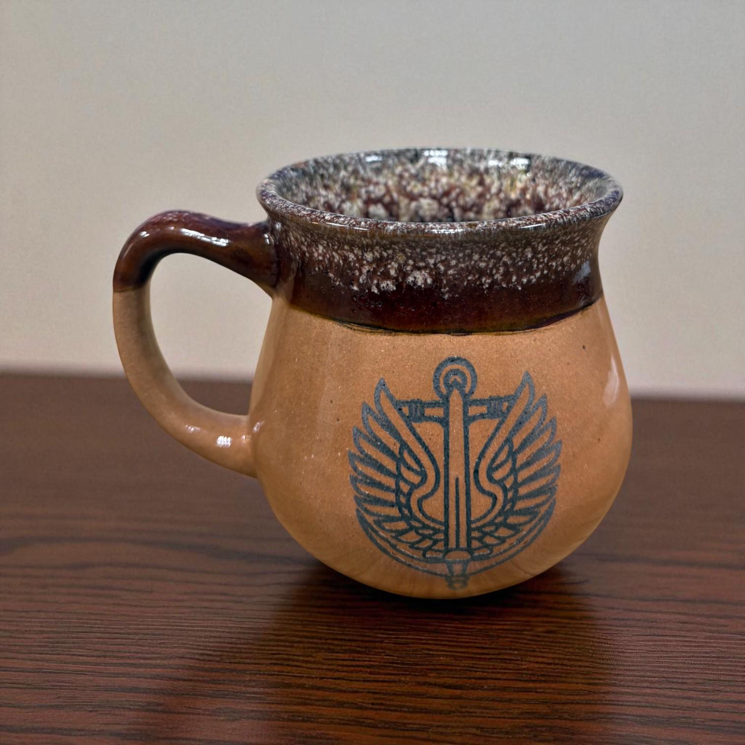 Чашка Морська піхота ручна робота 450 мл Червоно-білий (28926822) - фото 4 Чашка Морська піхота ручна робота 450 мл Червоно-білий (28926822) - фото 4