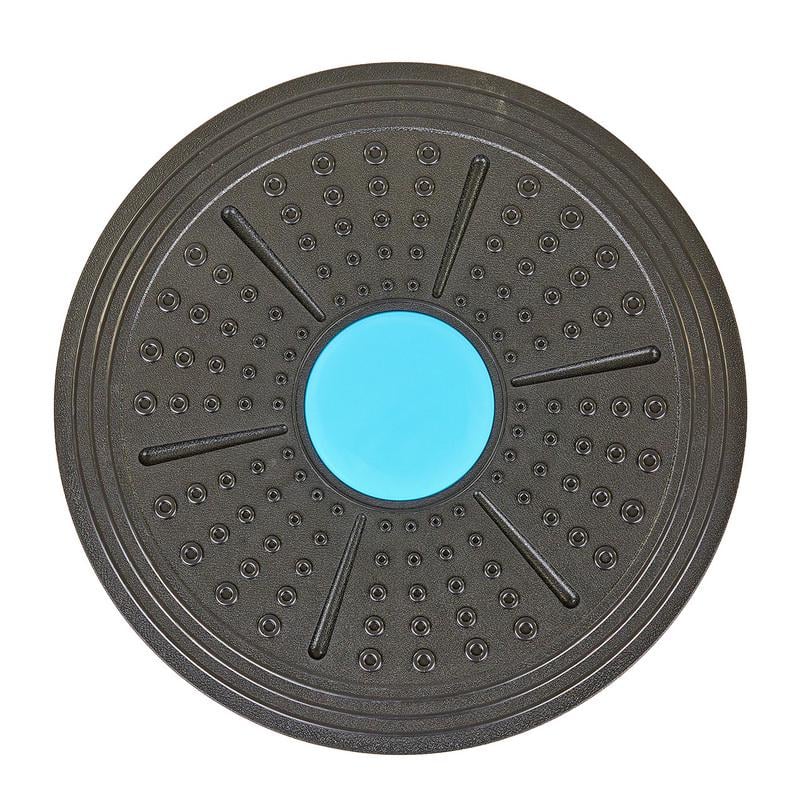 Диск балансировочный с регулировкой высоты Zelart SP-Planeta FI-7214 41 см Черный/Голубой (DR004879) - фото 3