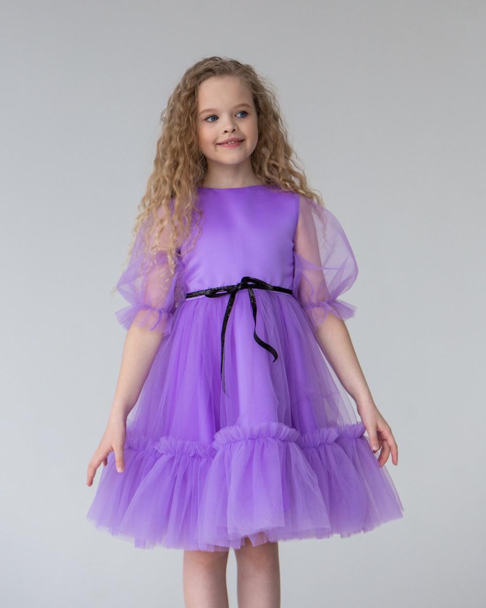 Платье праздничное для девочки 122 см Лаванда (2229163180)