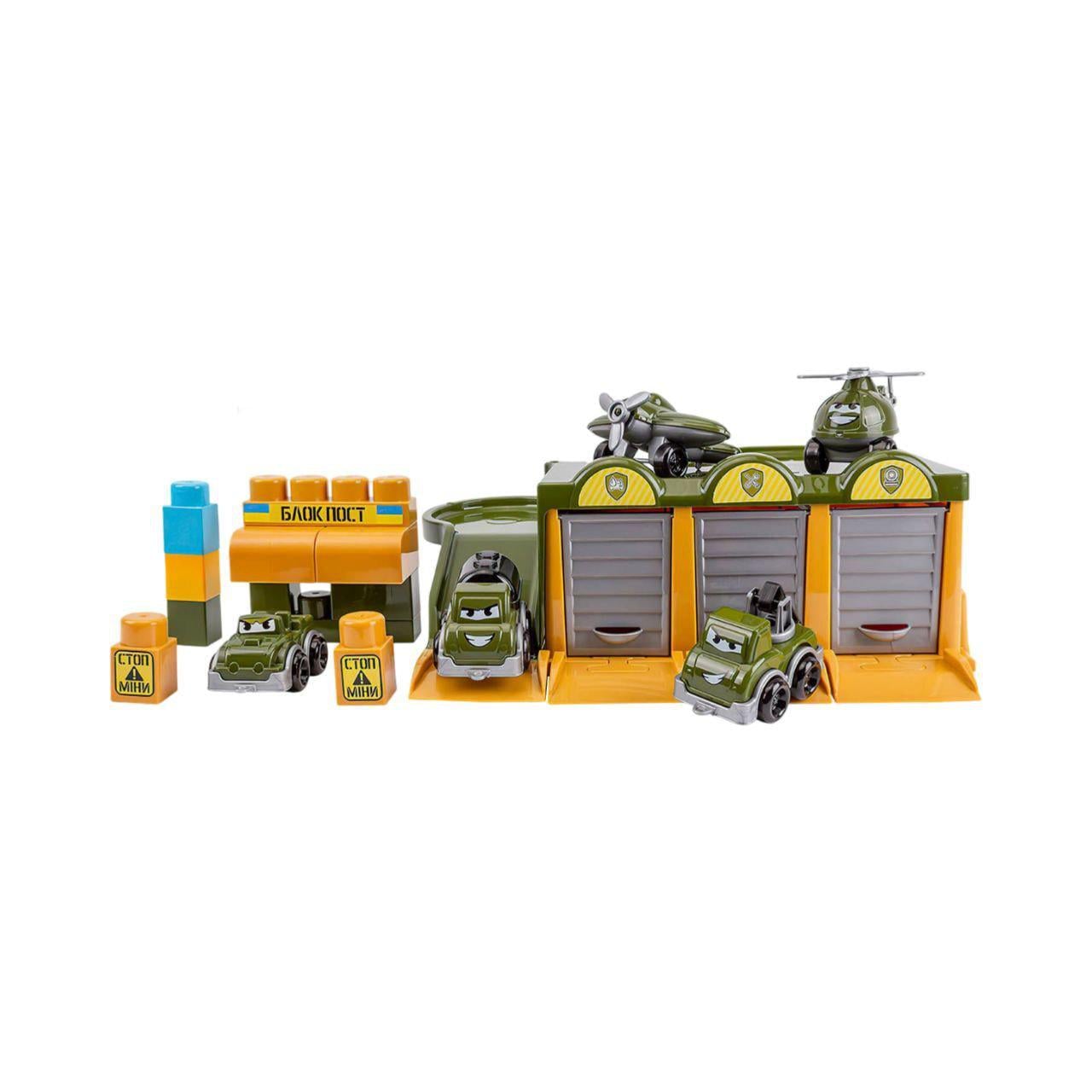 Игрушка "Военная база" 9277 с аксессуарами/в коробке (23315541)