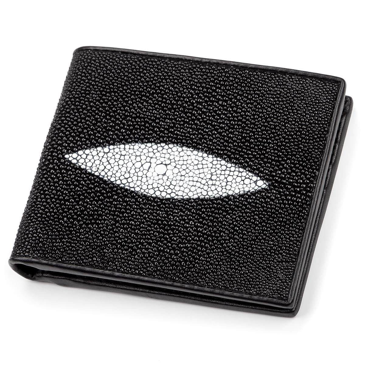 Портмоне Stingray Leather 18049 натуральная кожа Черный