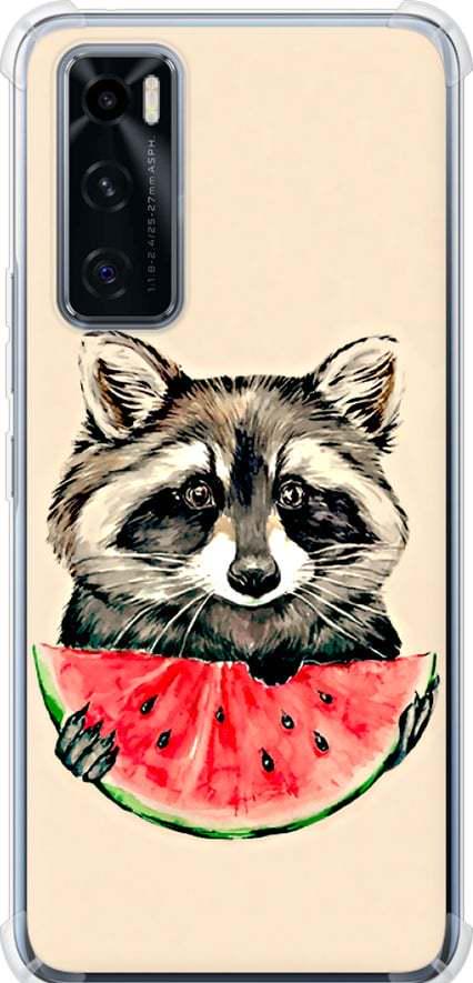 Чехол на Vivo V20 SE Енотик с арбузом (4605sp-2128-42517) Чехол на Vivo V20 SE Енотик с арбузом (4605sp-2128-42517)