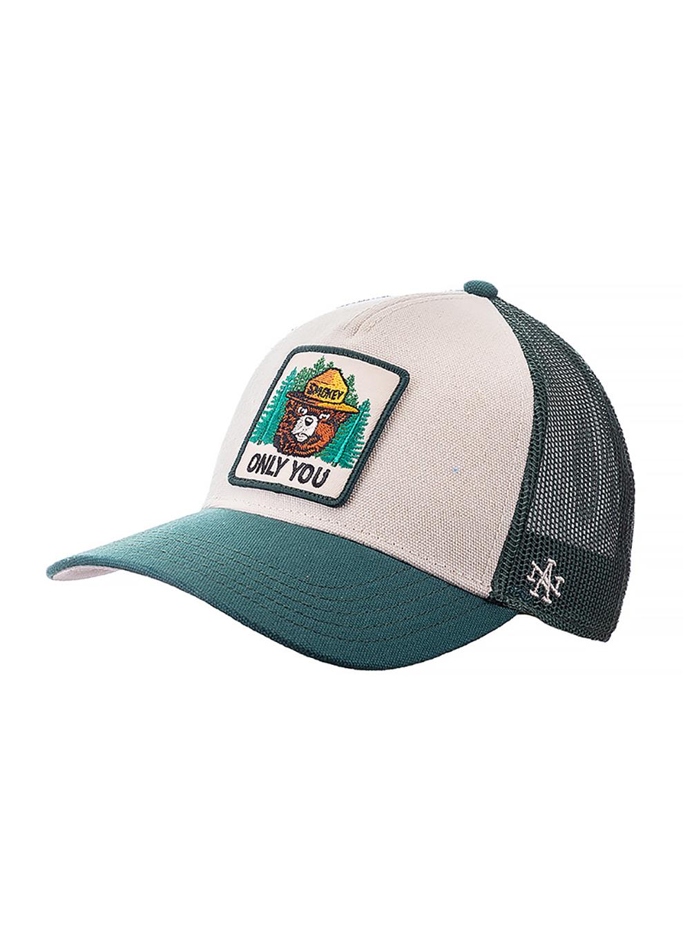 Кепка мужская AMERICAN NEEDLE Smokey Bear Valin side AN One size Разноцветный (7dSMU679A-SBEAR One size)