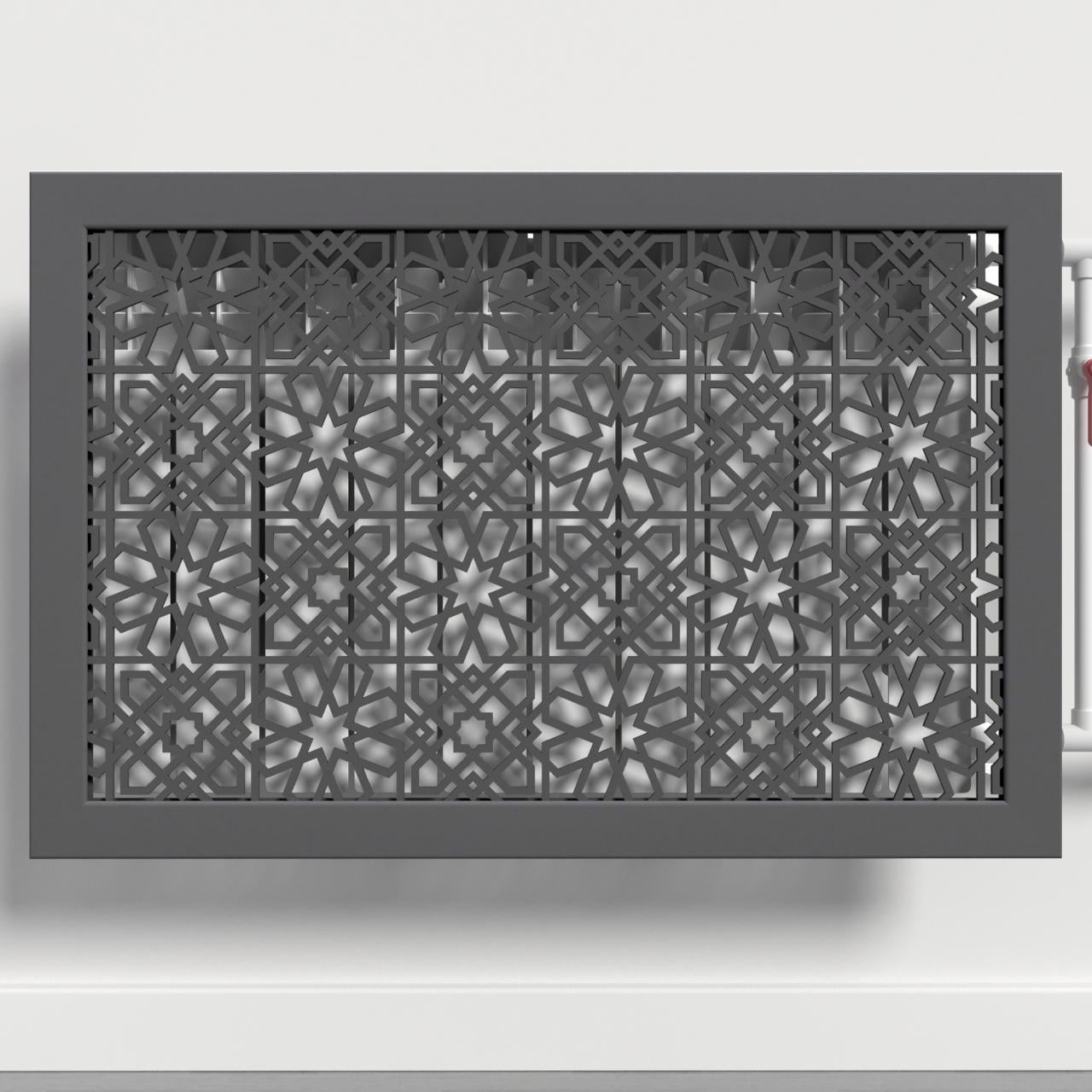 Решетка-экран на батарею SMARTWOOD 900 мм Графит (R20243106) Решетка-экран на батарею SMARTWOOD 900 мм Графит (R20243106)