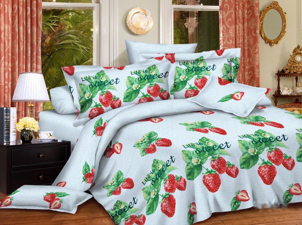 Комплект постельного белья Vital Textile 3D Premium бязь двуспальный 180х220 см (BP2-169) Комплект постельного белья Vital Textile 3D Premium бязь двуспальный 180х220 см (BP2-169)