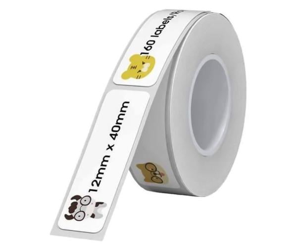 Этикетки NIIMBOT T12х40-160 ZOO для D11/D110/D101/H1S