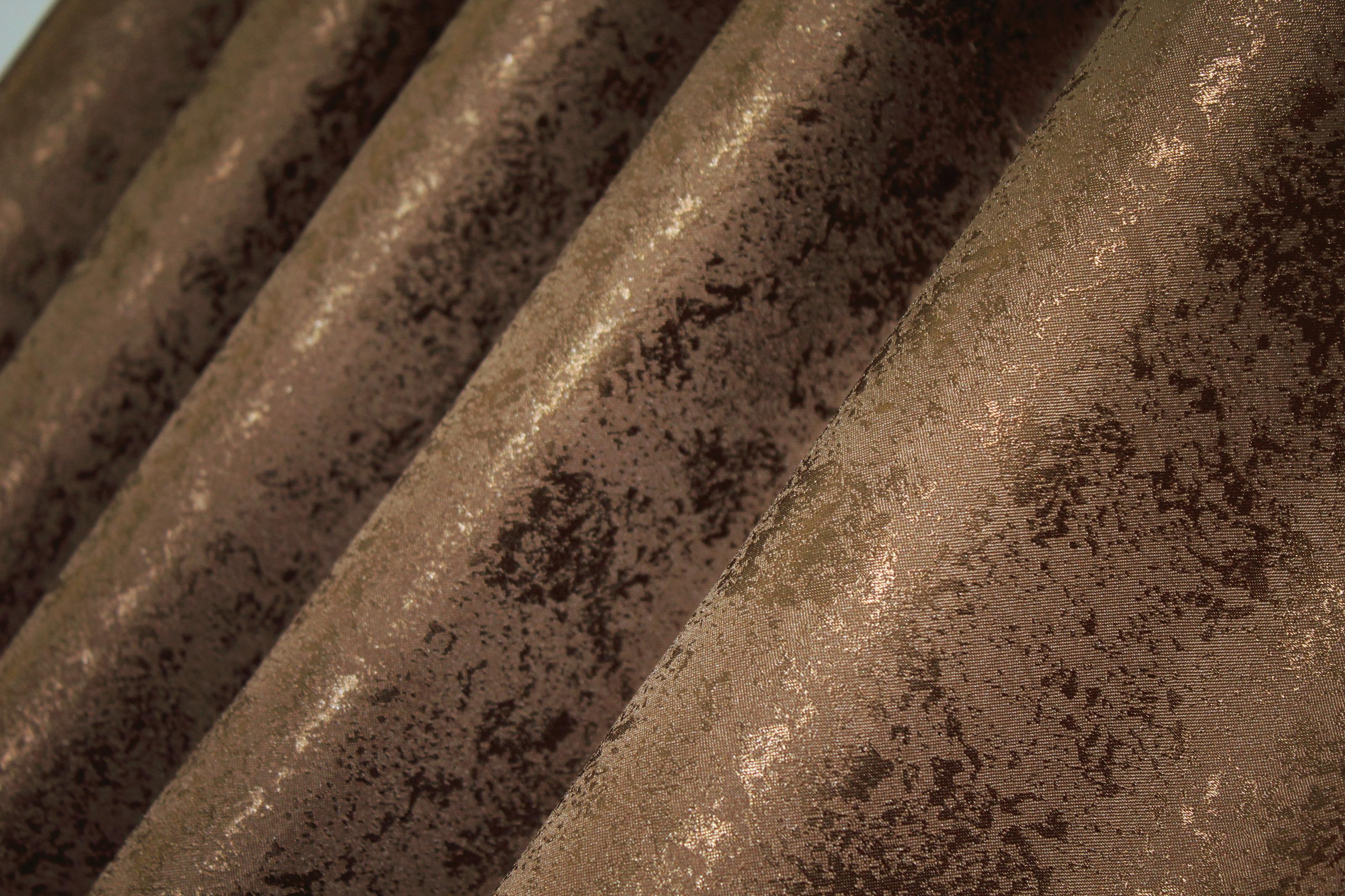 Комплект штор VR-Textil Мармур Al1 № 660ш жакард 150х270 см 2 шт. Коричневий (30-429) - фото 8 Комплект штор VR-Textil Мармур Al1 № 660ш жакард 150х270 см 2 шт. Коричневий (30-429) - фото 8