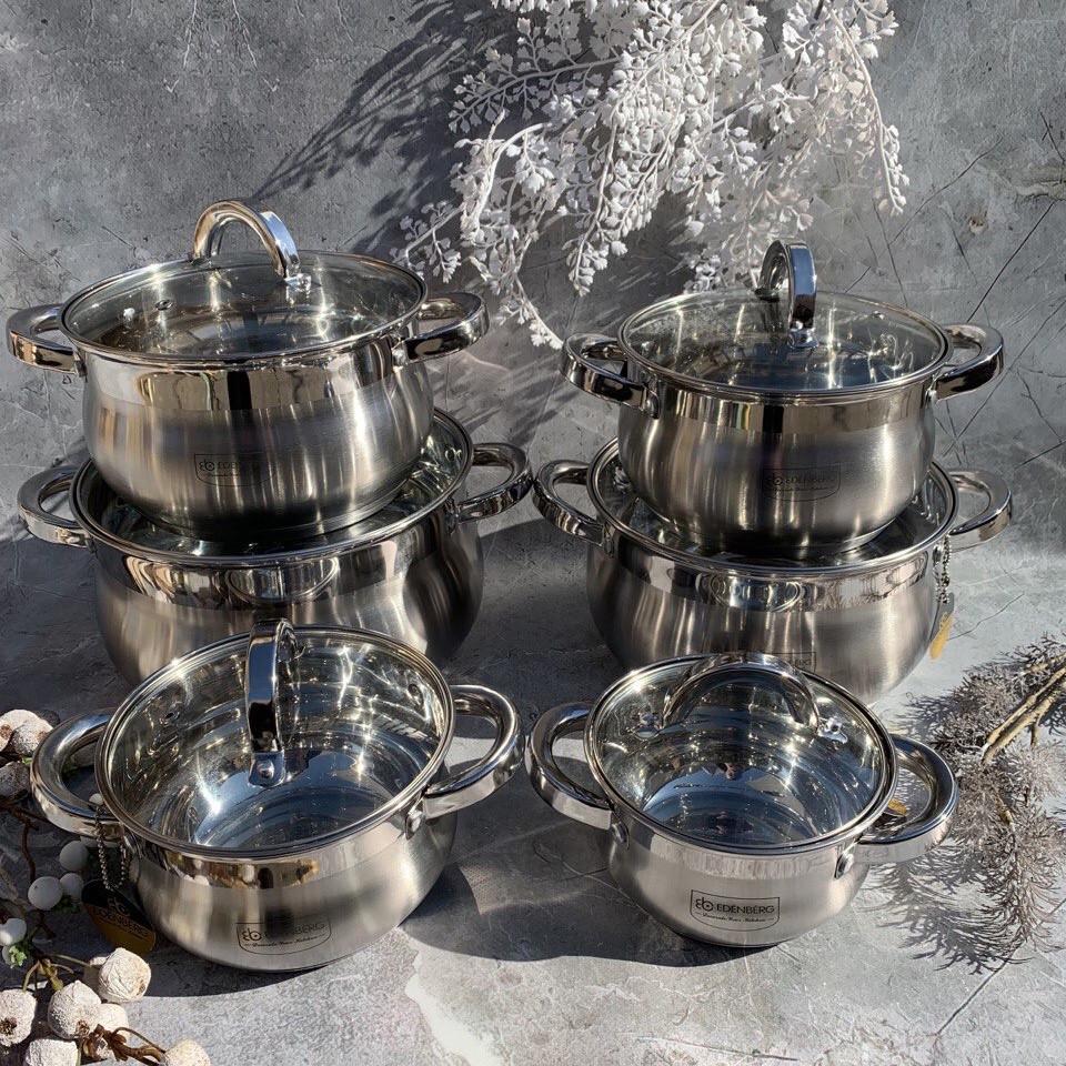 Набор кастрюль Edenberg EB-4065 12 пр.