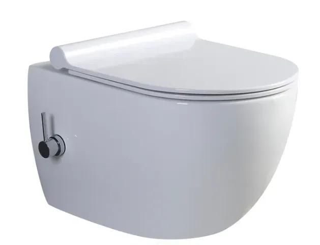Унітаз підвісний Koller Pool ROUND PRO Rimless з функцією біде Білий (153472)