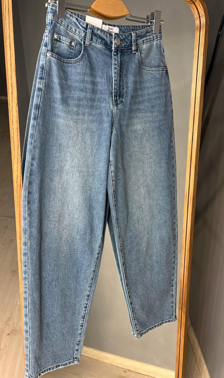 Джинси жіночі Cool Angels 3101 SKATER jeans банани висока талія стрейчеві р. 27 Світло-синій (3522) - фото 8