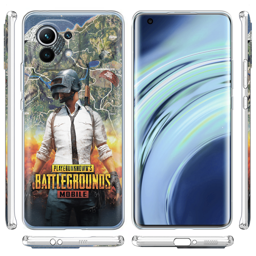 Чехол BoxFace Xiaomi Mi 11 PUBG Mobile Прозрачный силикон (41924-up2309-41924) - фото 3