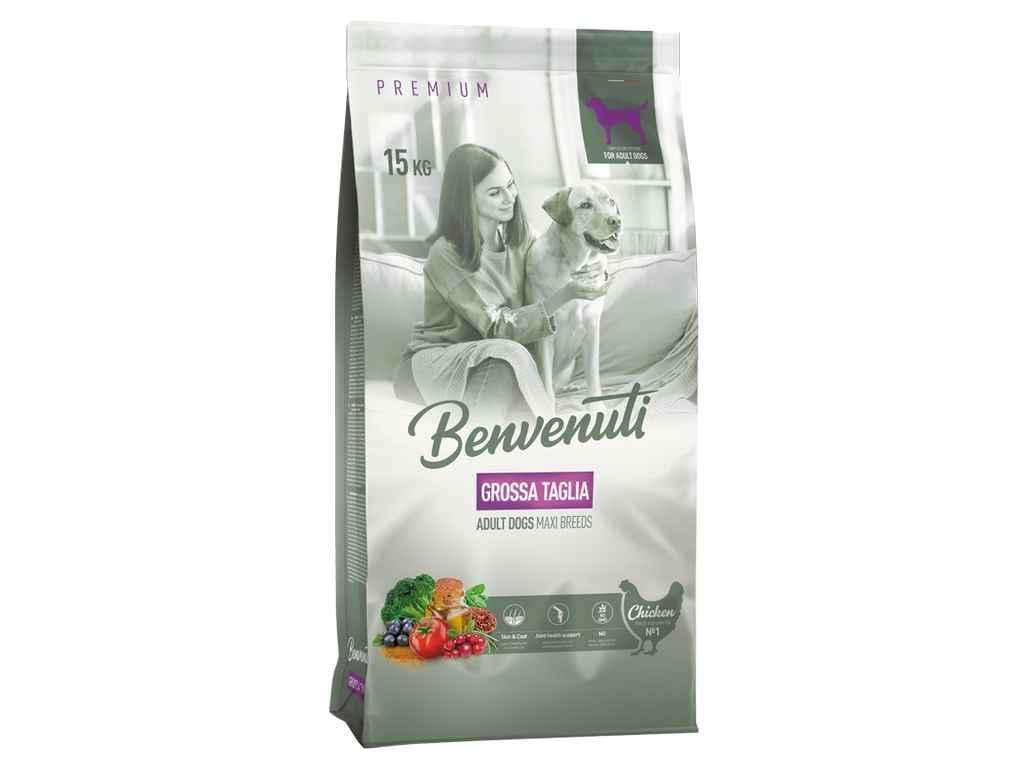Корм для собак BENVENUTI GROSSA TAGLIA для взрослых собак больших 15 кг (913138)