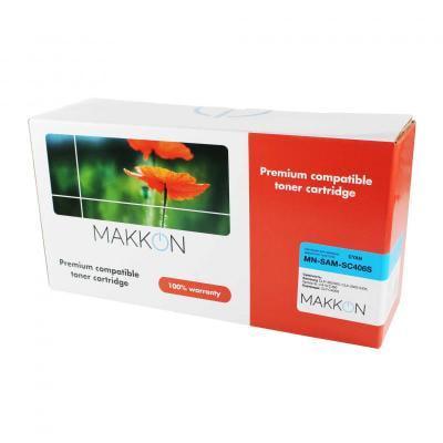 Картридж MAKKON Samsung CLT-C406S SC406S 1k Cyan (MN-SAM-SC406S)