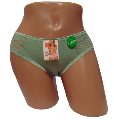 Жіночі труси в рубчик Uokin 6021 XL Зелений (1776739335)