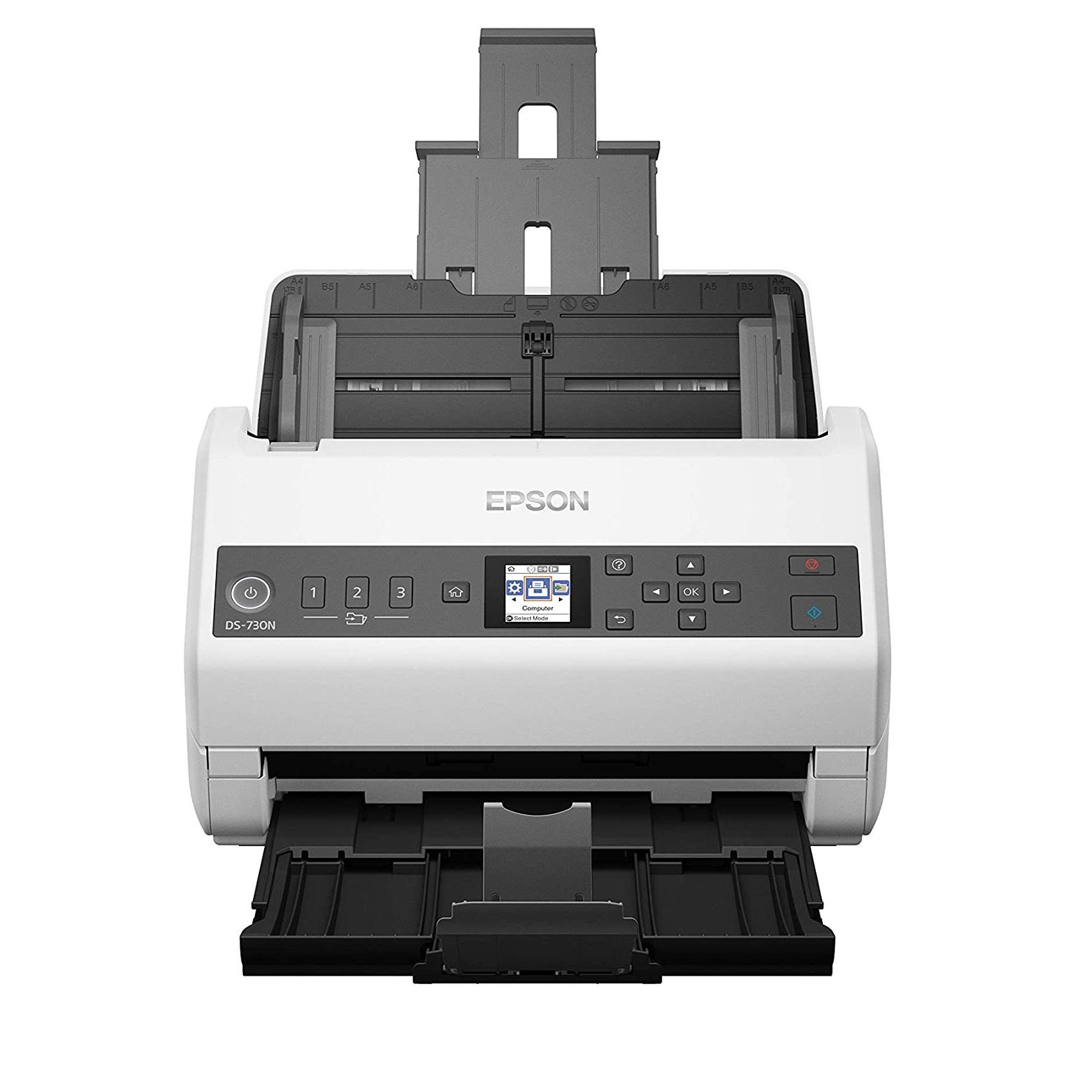 Сканер Epson DS-730N A4/USB/Ethernet (B11B259401) - фото 3