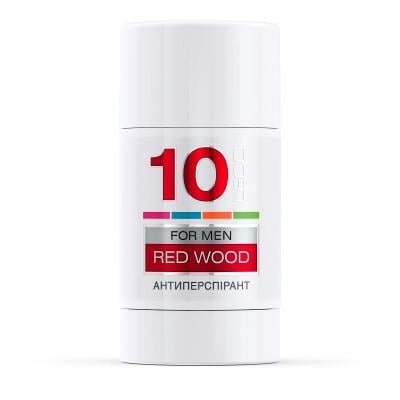 Дезодорант-антиперспірант для чоловіків сухий суперефективний LECO Red Wood (5446)