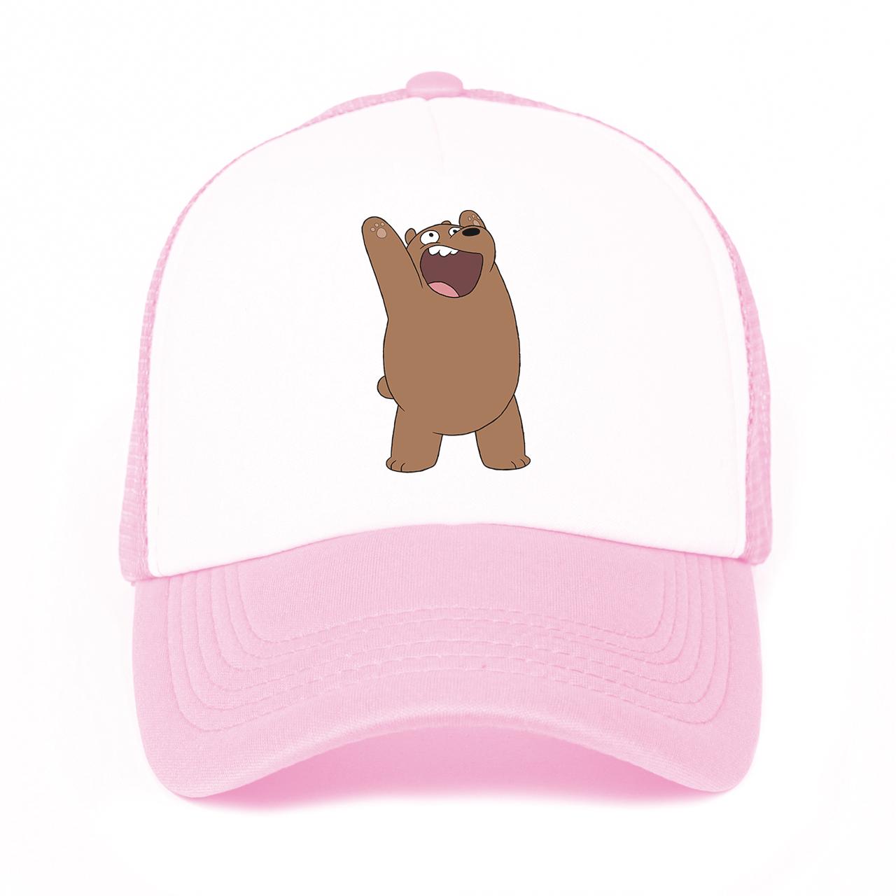 Кепка тракер детская We Bare Bears Розовый (33404-1777-PK)