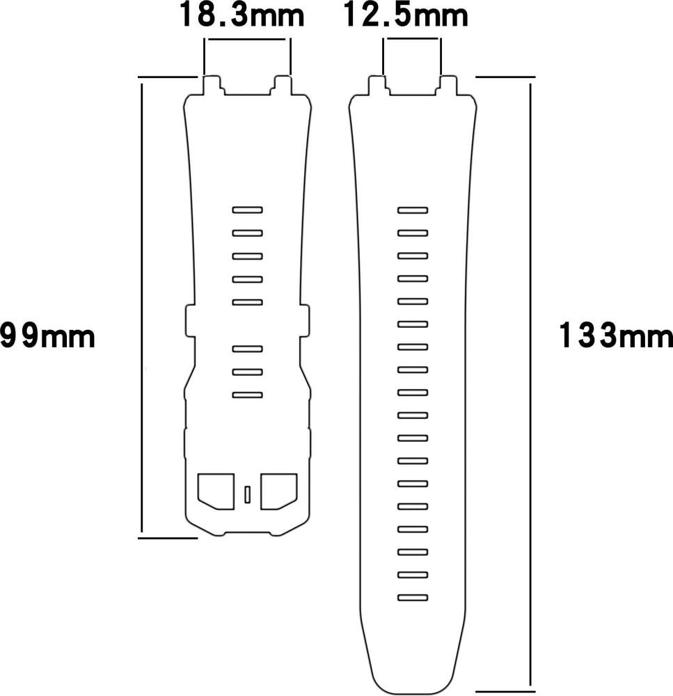 Ремешок Jsota для Amazfit T-Rex 2 White (30770-29) - фото 4