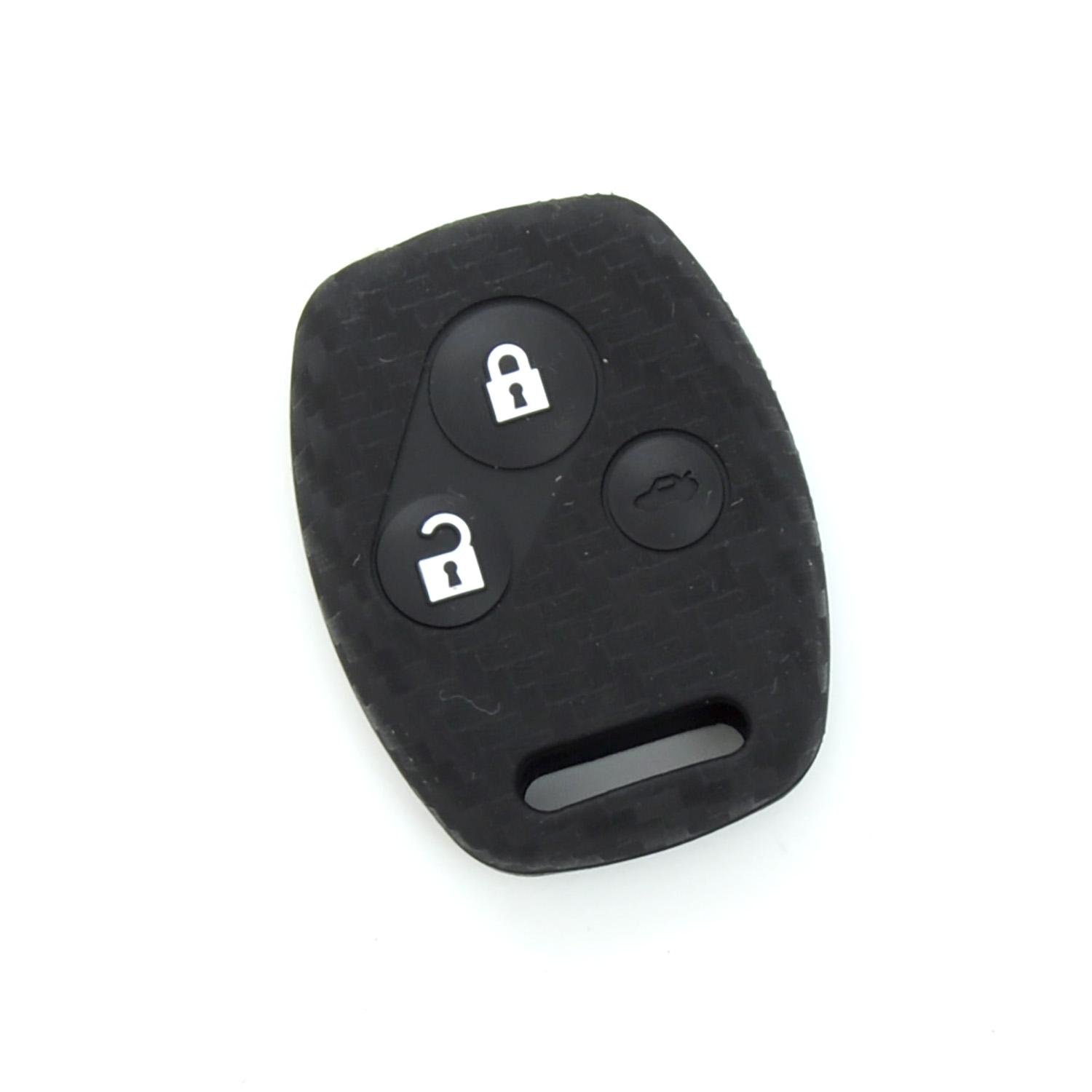 Чохол на пульт сигналізації силіконовий Honda ZB 3 Carbon 902 (323012) Чохол на пульт сигналізації силіконовий Honda ZB 3 Carbon 902 (323012)