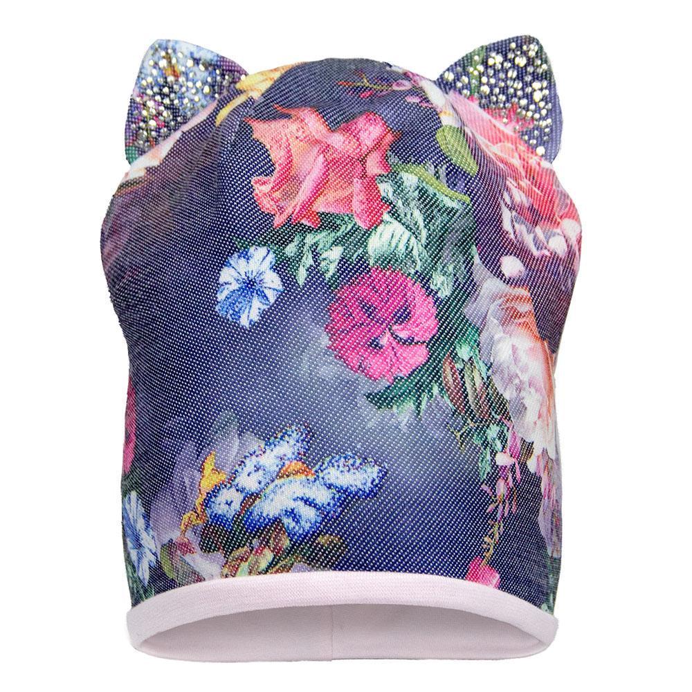 Шапка демісезонна Девід стар р. 48 Квіти (20208)